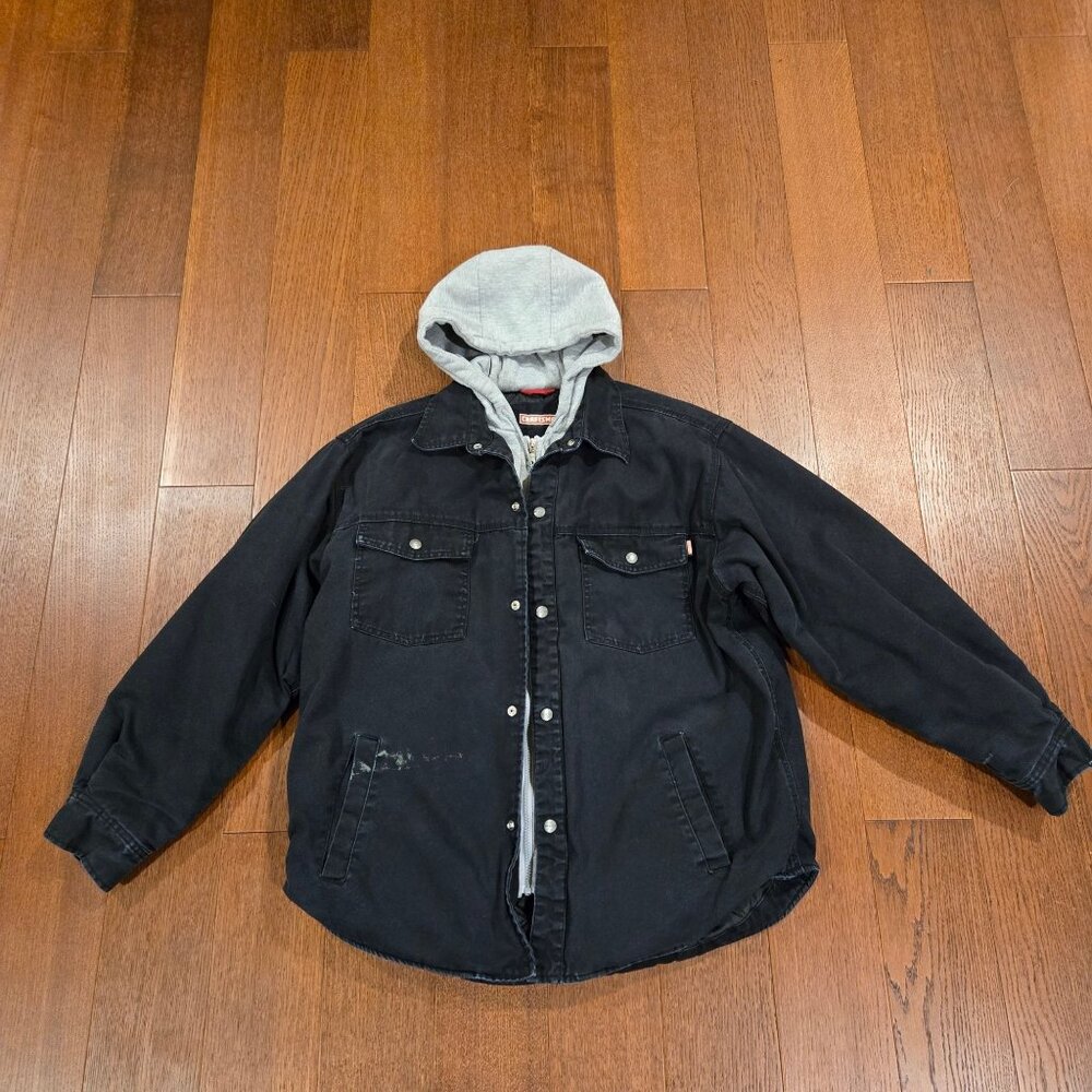Y2K Craftsman Hooded Coat Men's Large